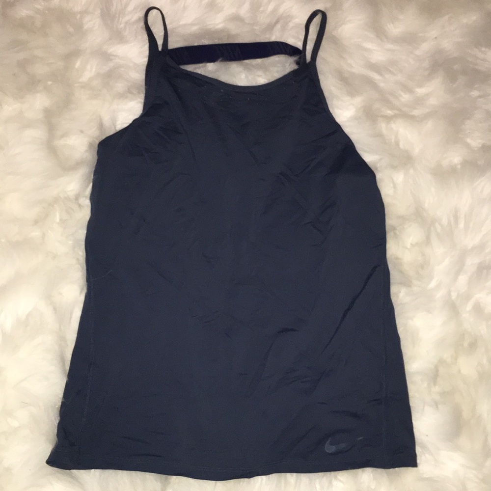 May blue nike tank top